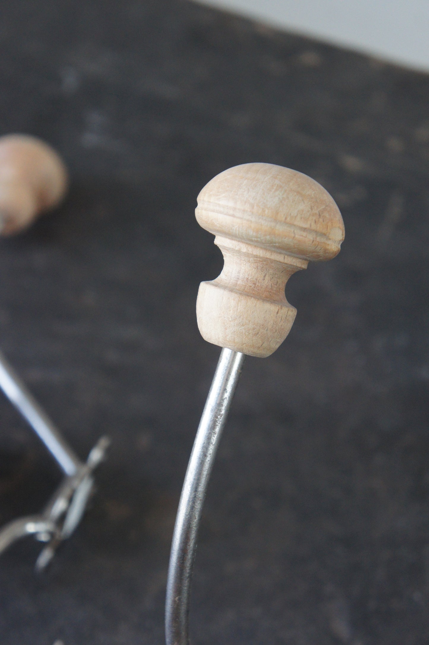 French Coat Hook / Wood