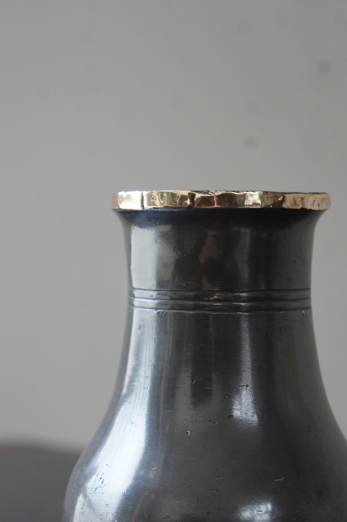 Pewter pot