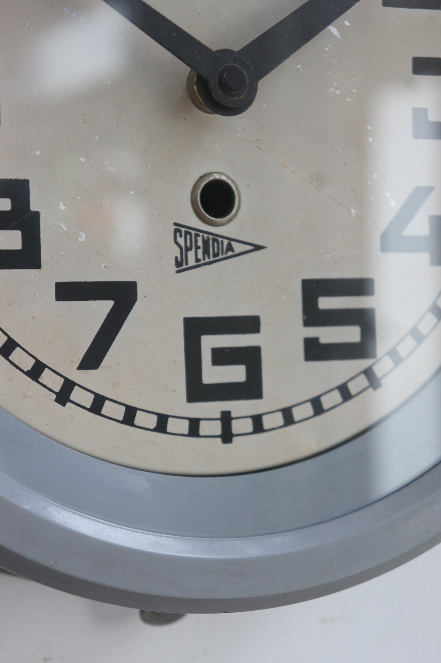 SPENDIA Wall clock / gris