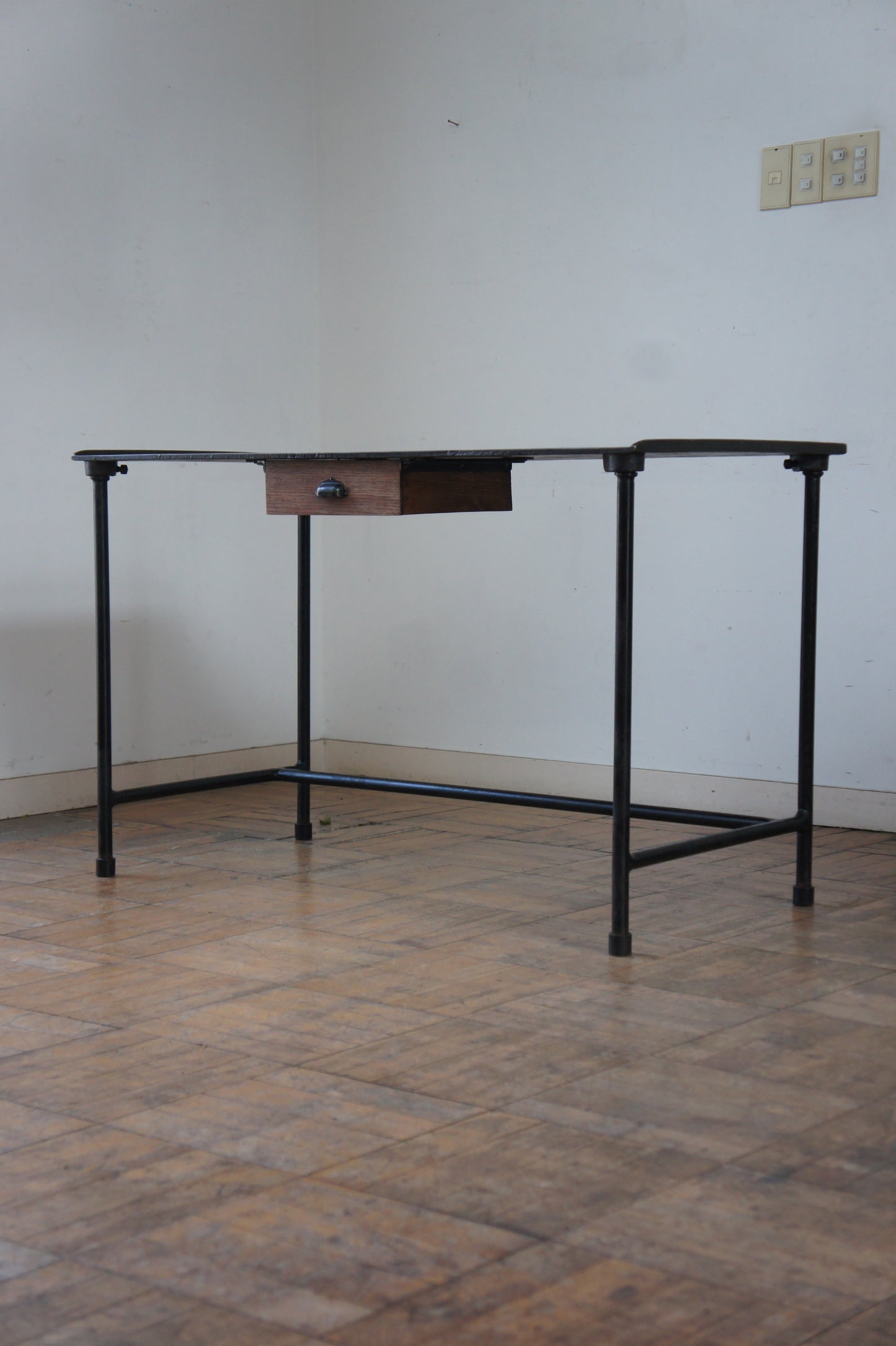 Cast iron desk