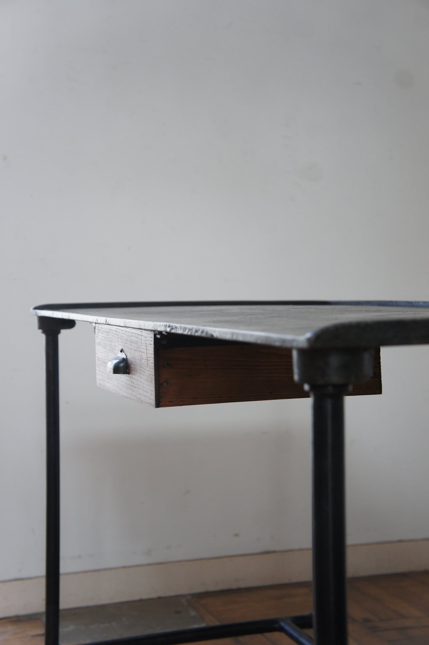 Cast iron desk