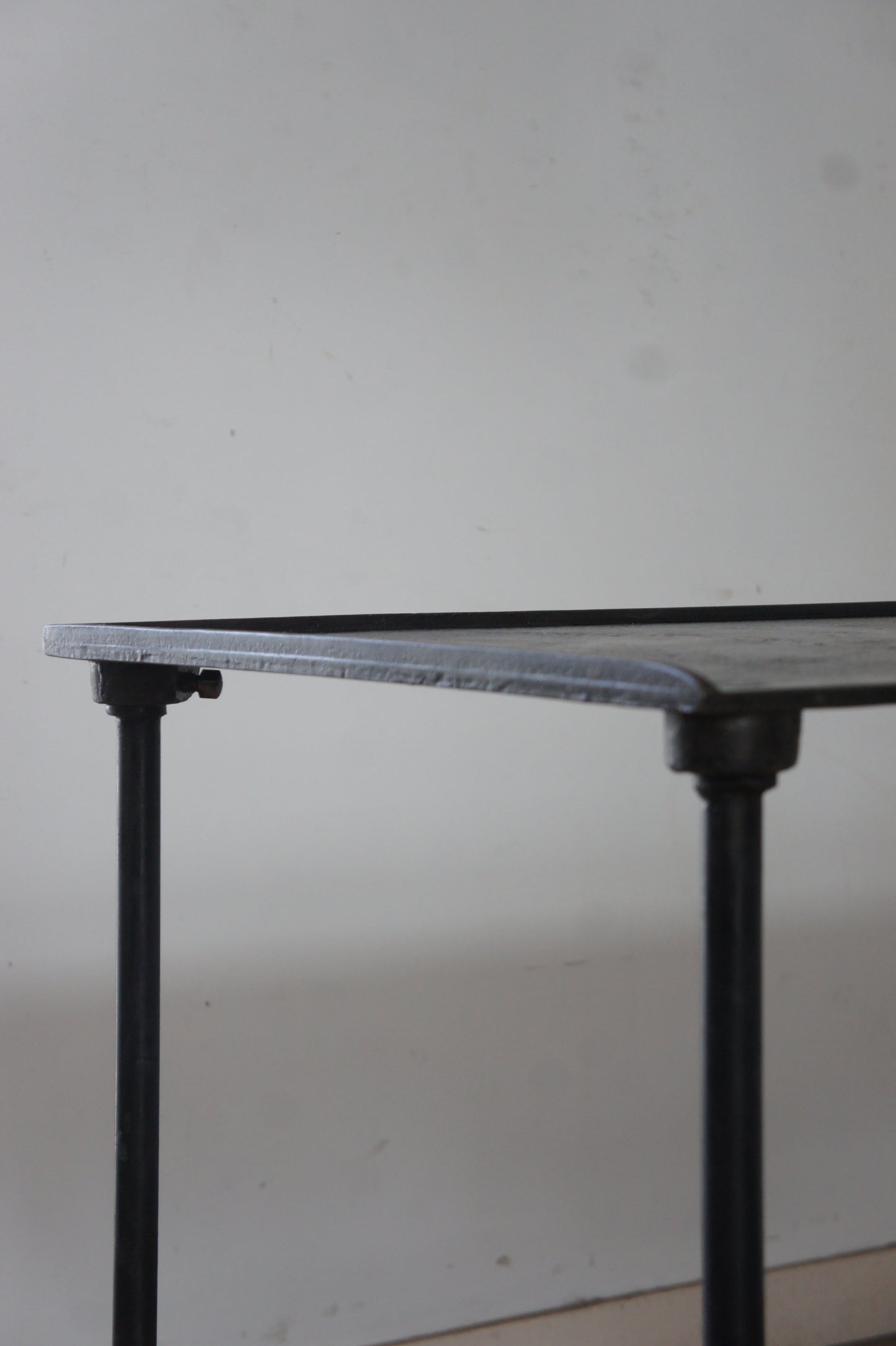Cast iron desk