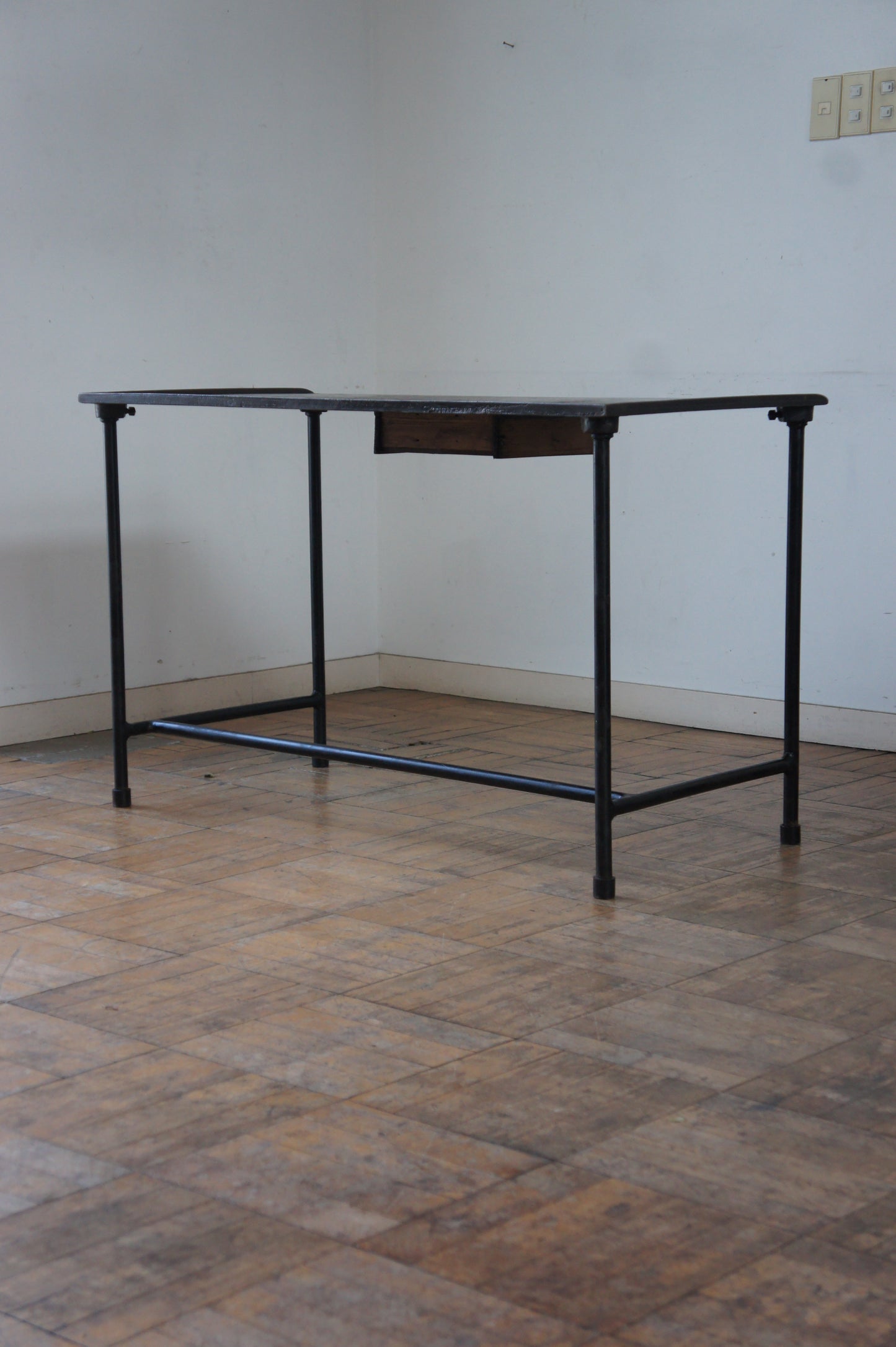Cast iron desk