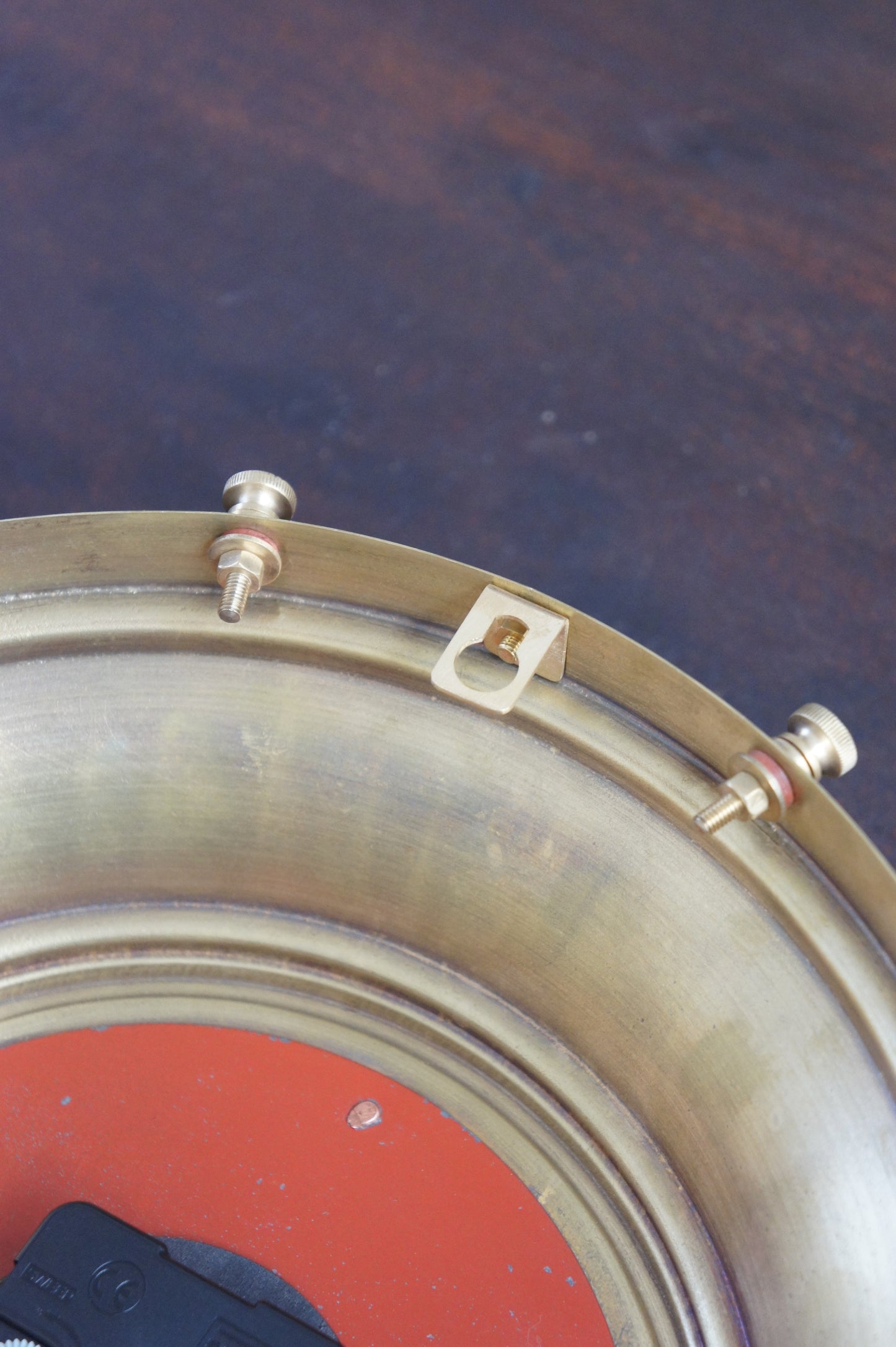 BRILLIÉ Wall Clock / Laiton brut