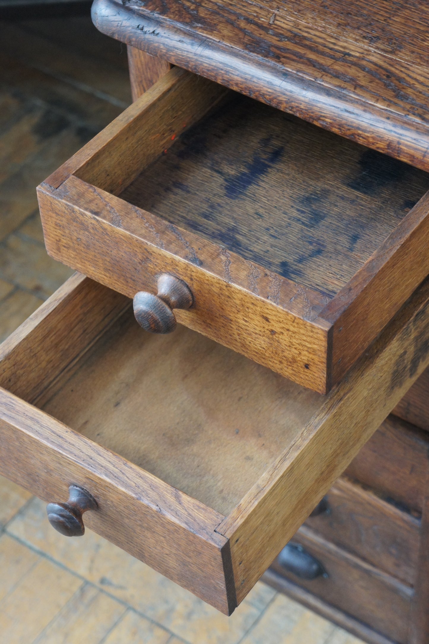 Wooden desk