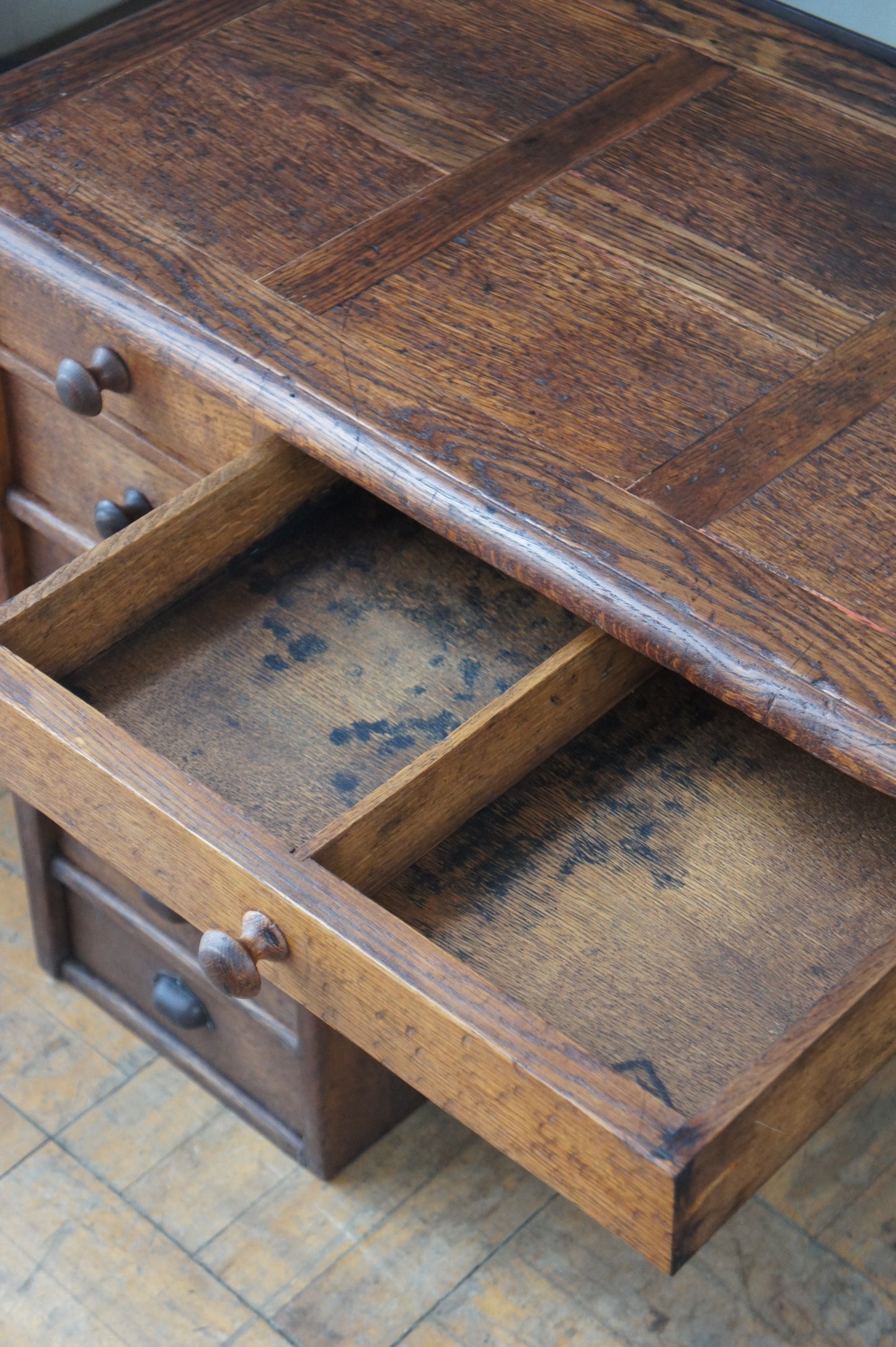 Wooden desk