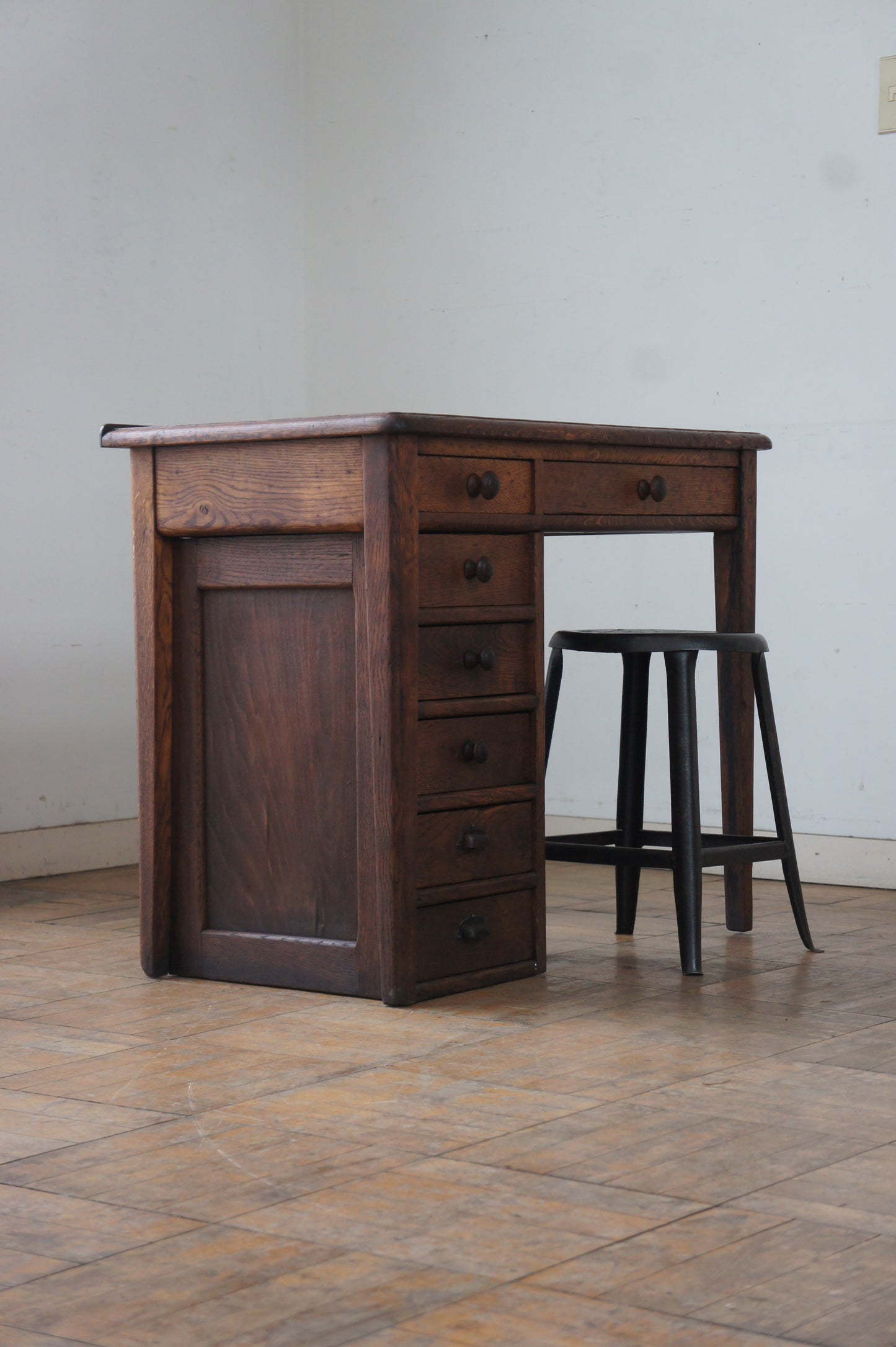 Wooden desk