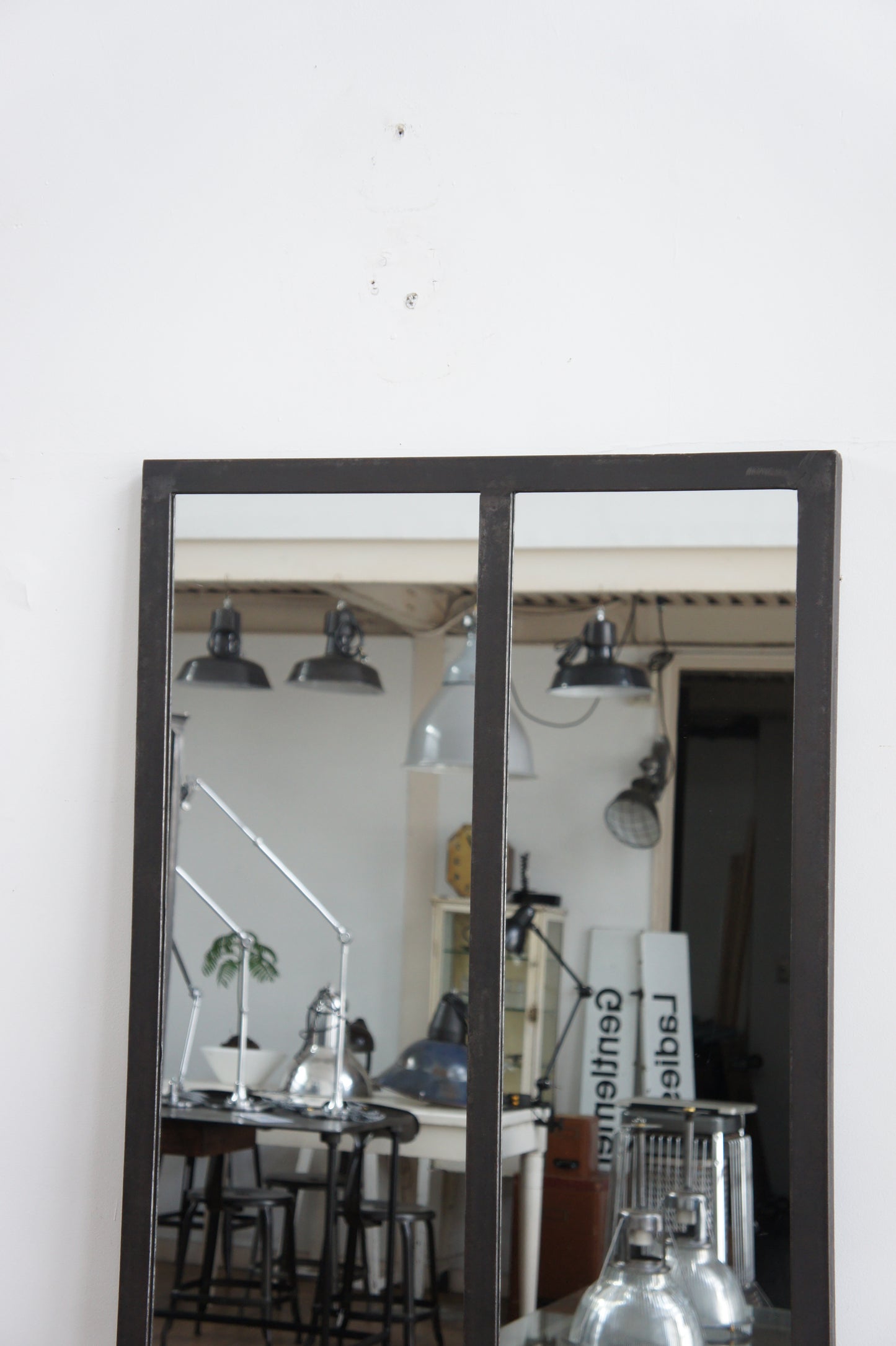 Iron window mirror 2G / B