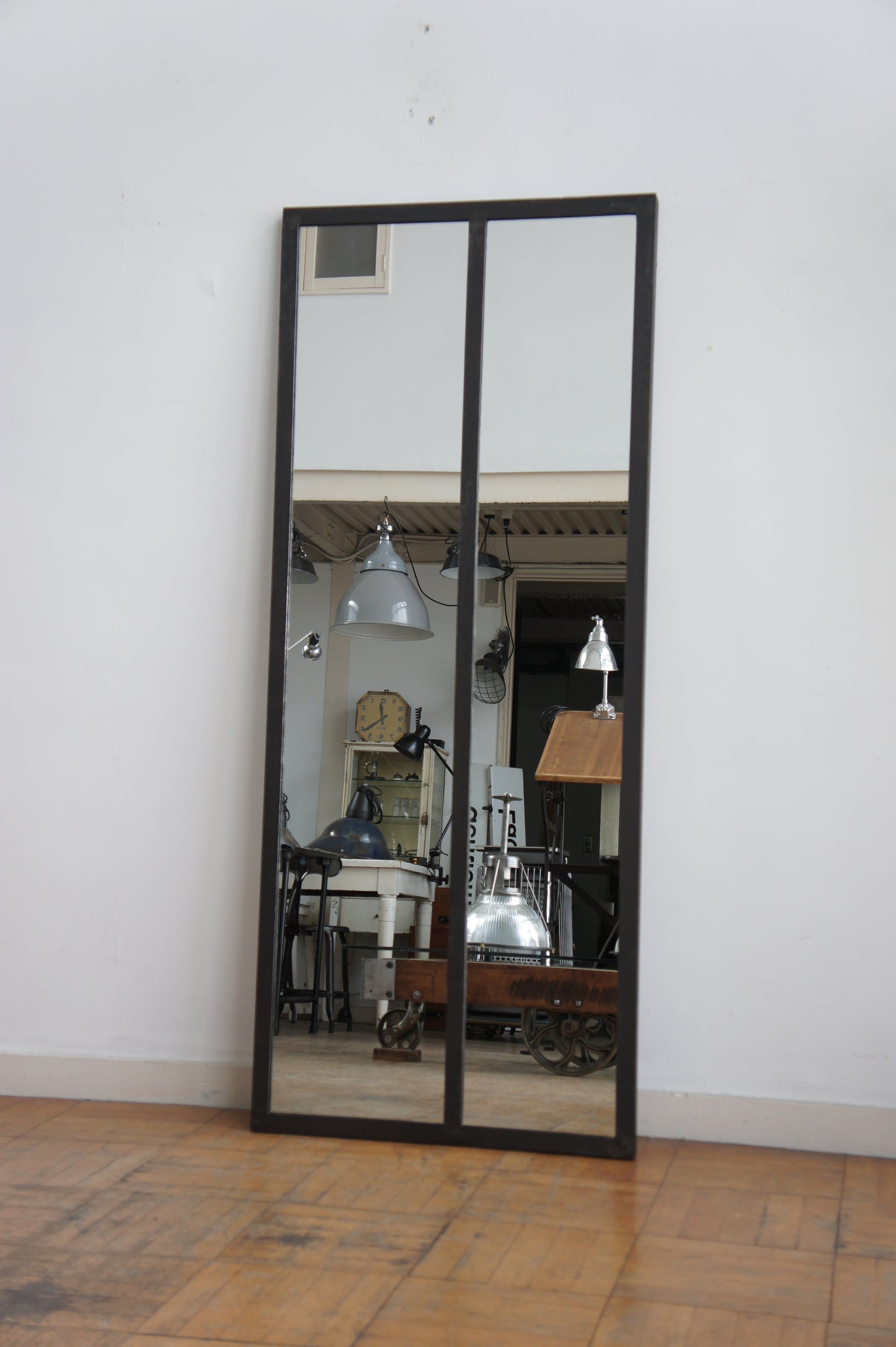 Iron window mirror 2G / B