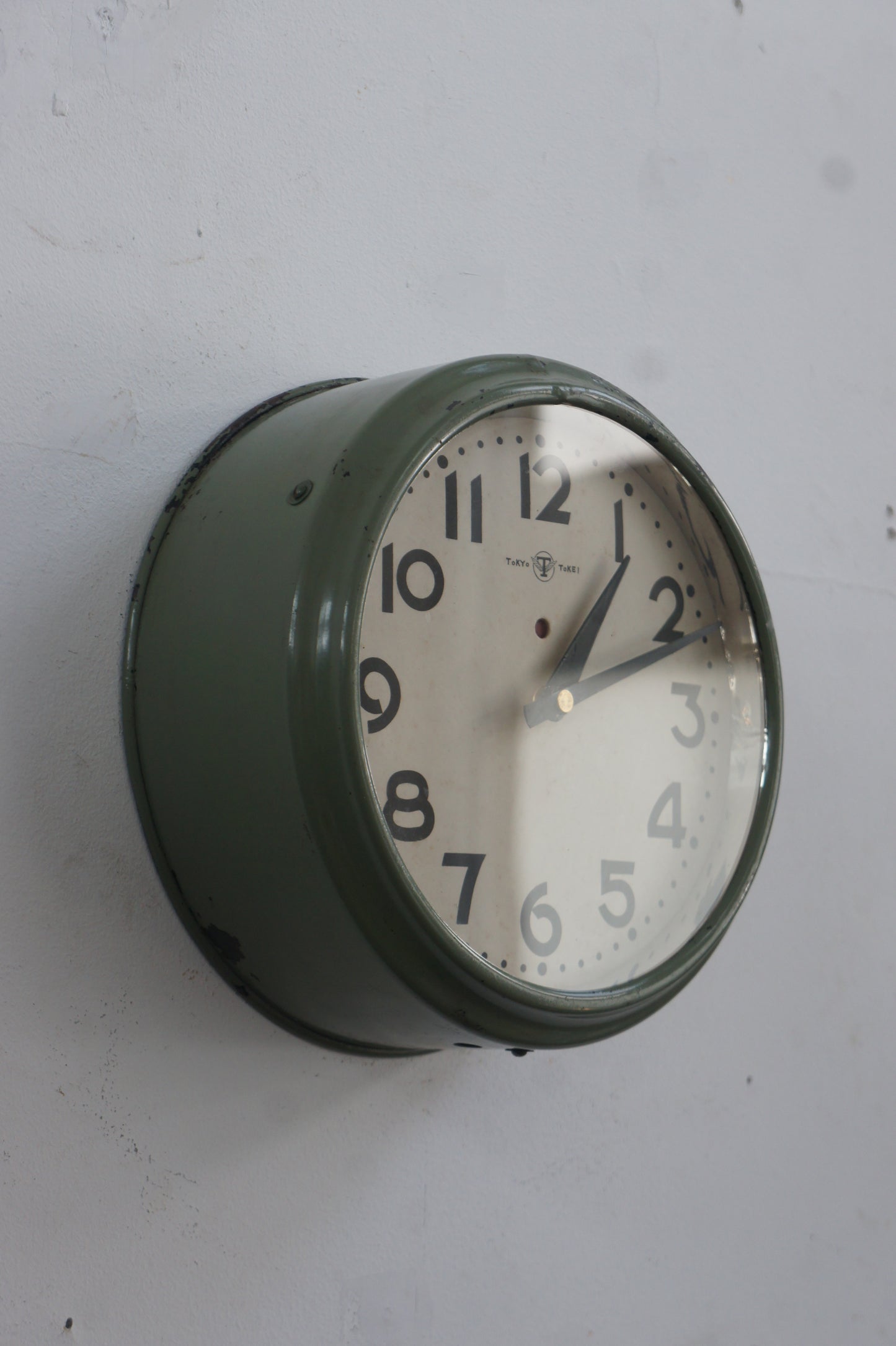 MARUTE Wall clock / green C