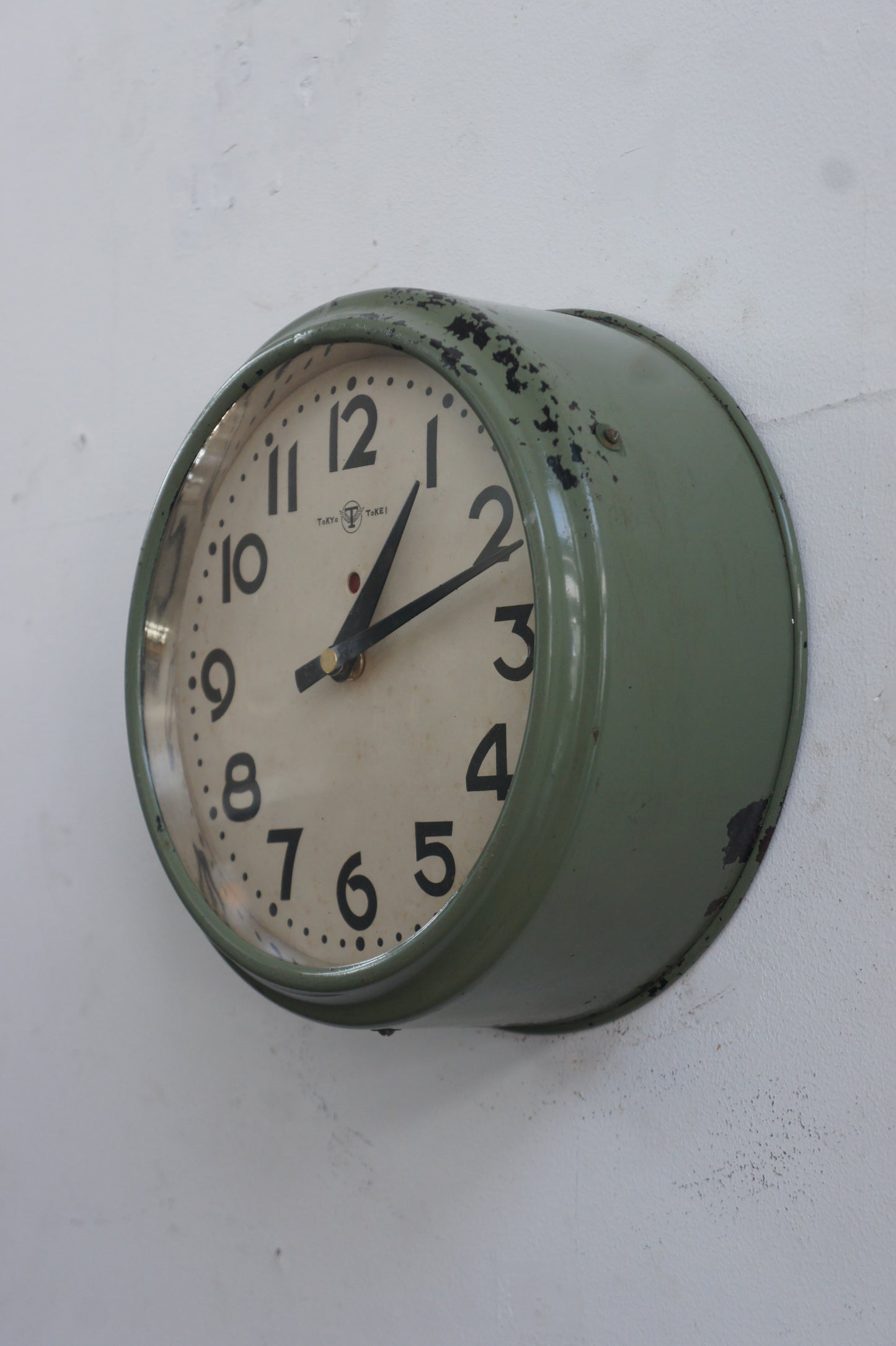 MARUTE Wall clock / green C