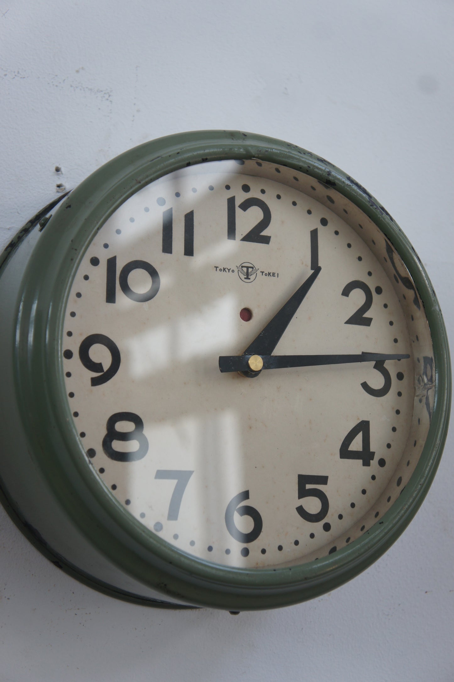 MARUTE Wall clock / green C