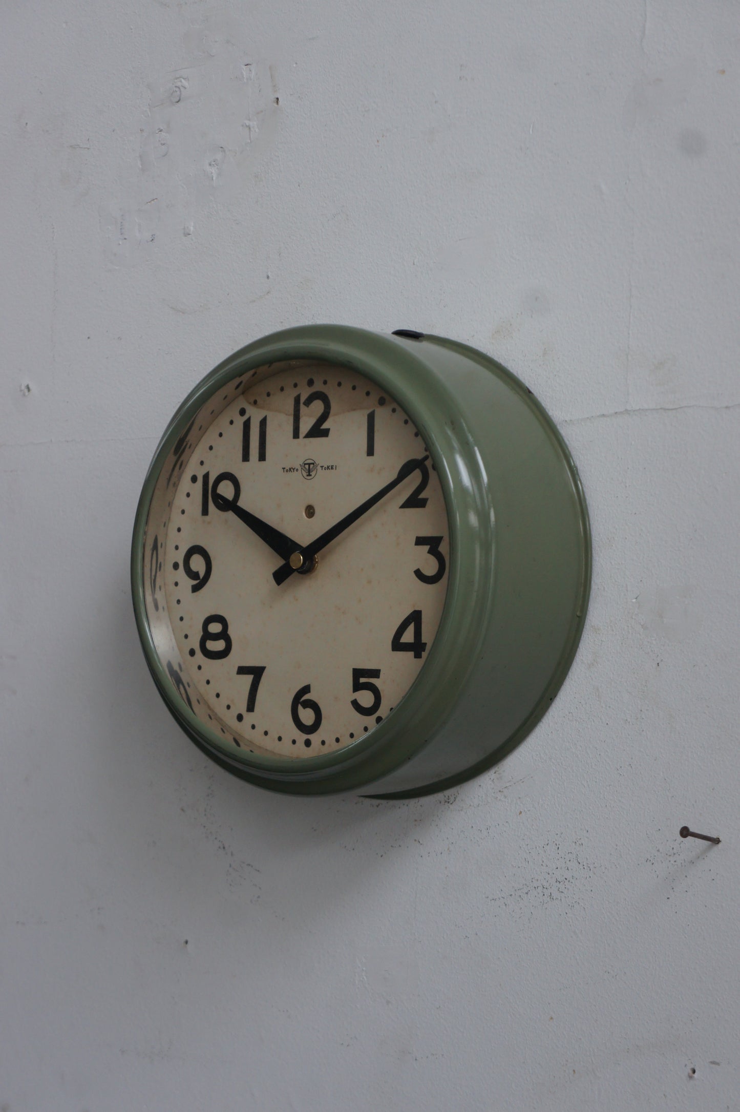 MARUTE Wall clock / green D