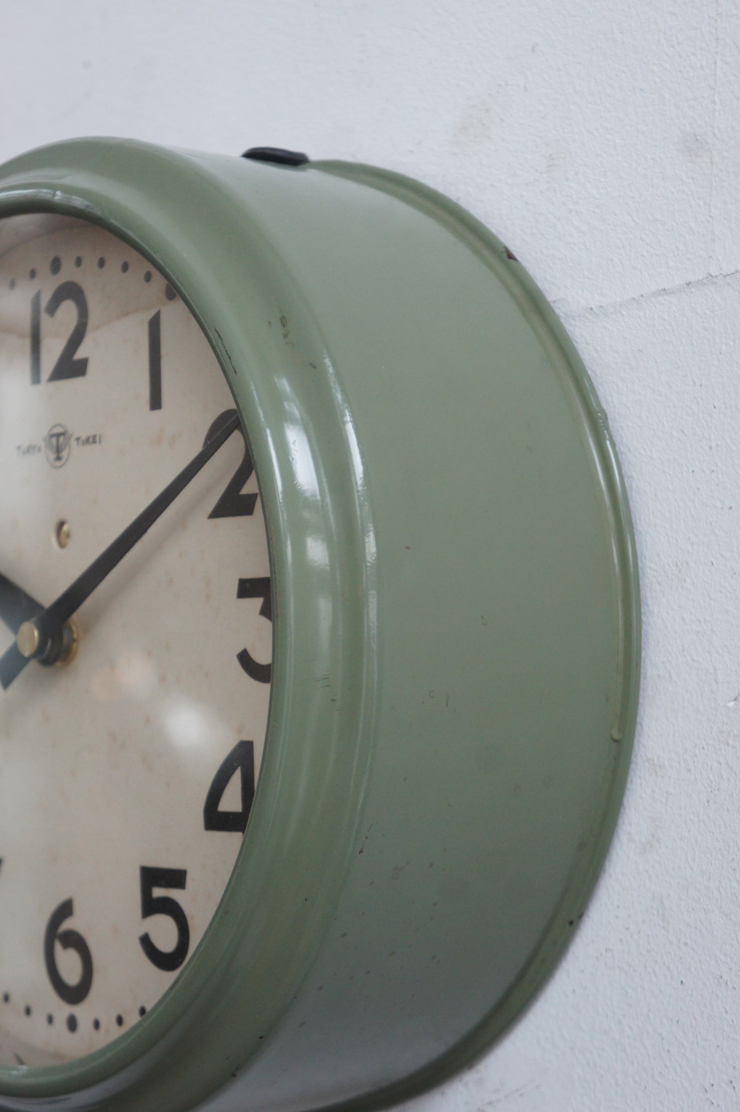 MARUTE Wall clock / green D