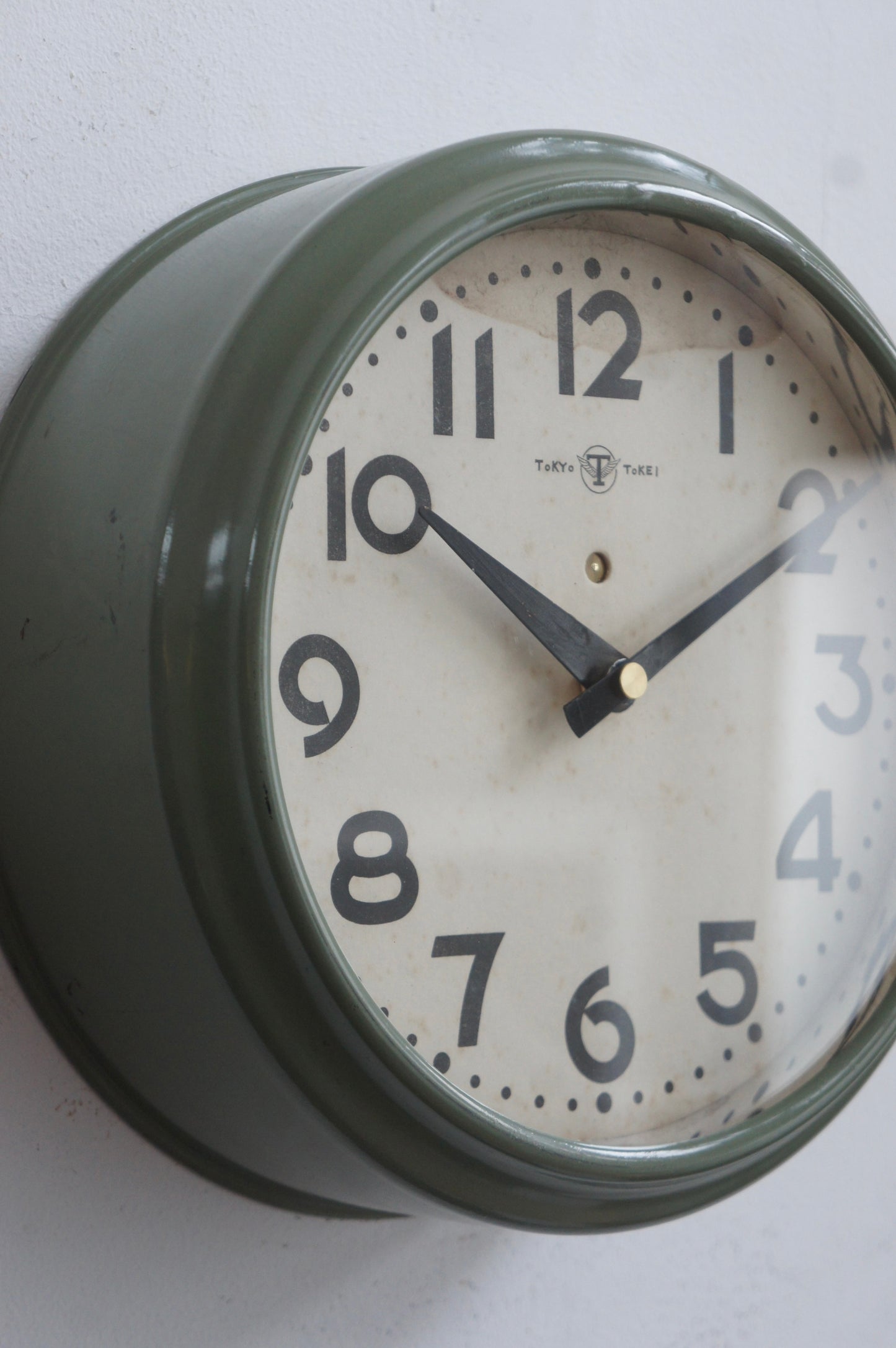 MARUTE Wall clock / green D