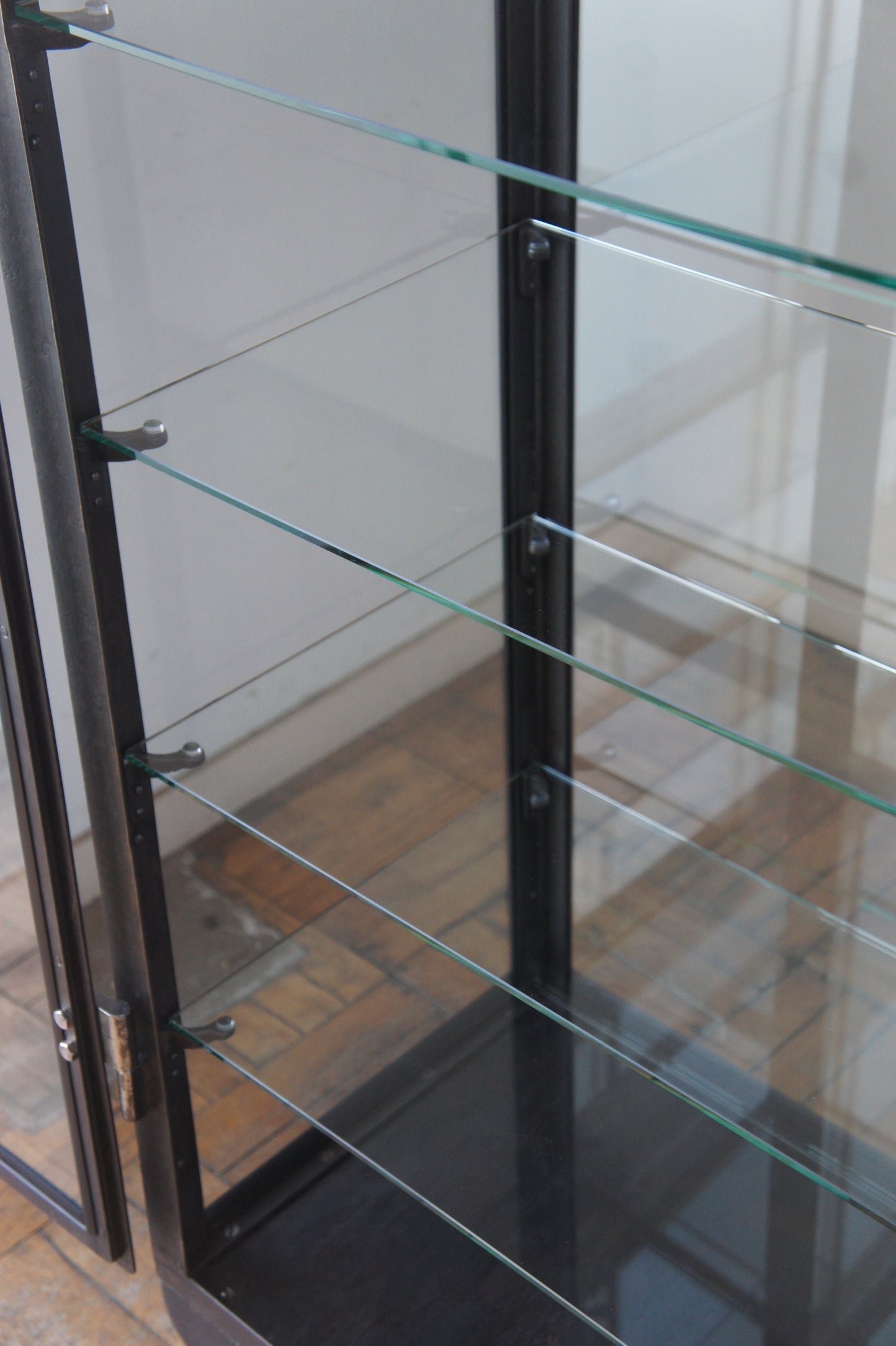 Metal glass cabinet 92