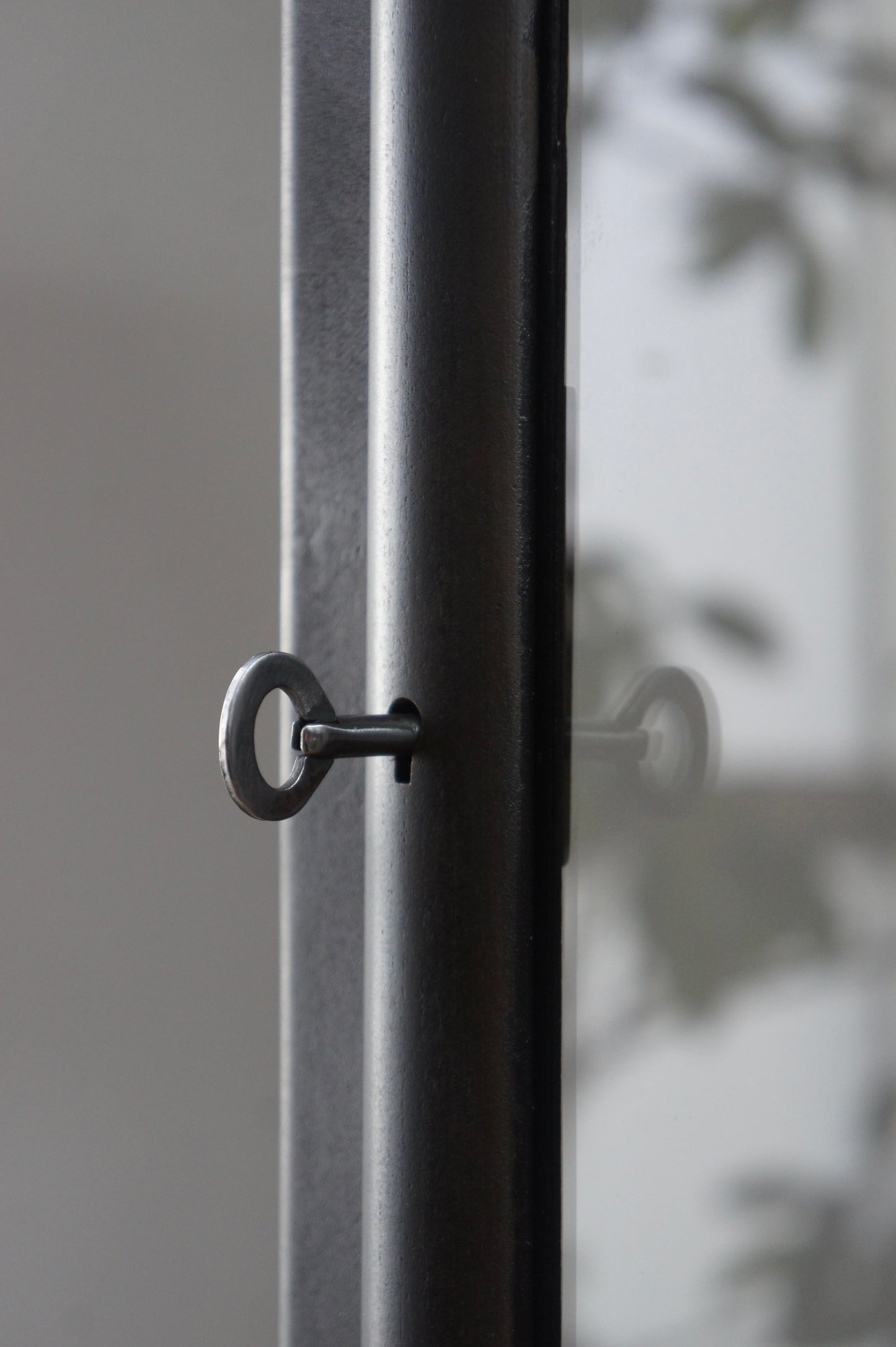 Metal glass cabinet 60
