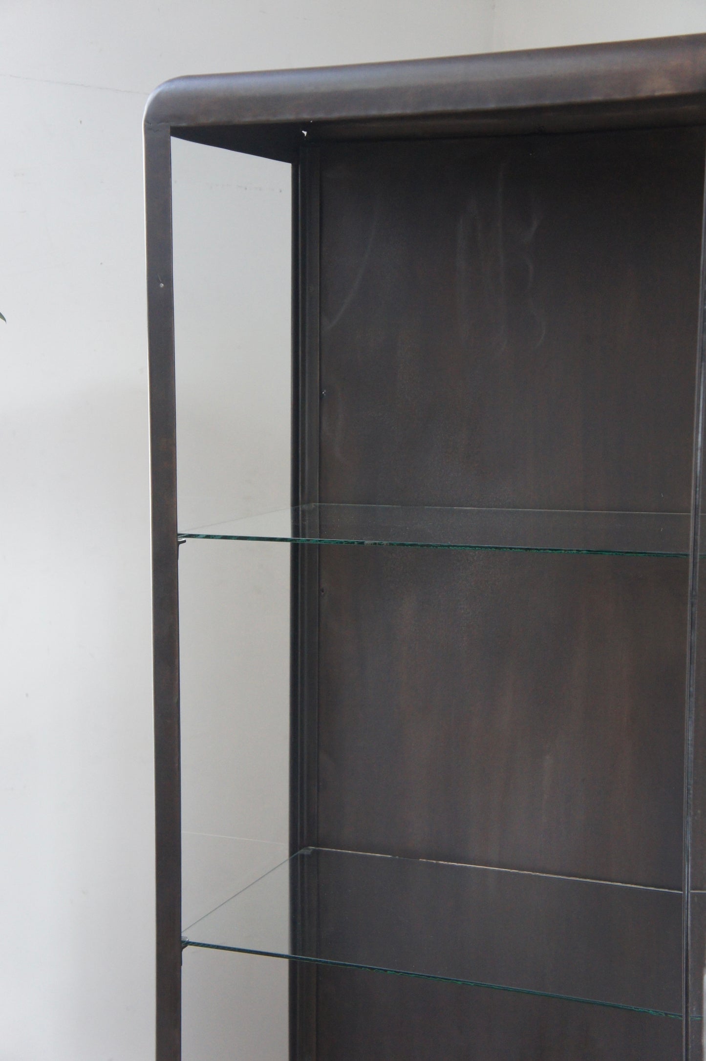Metal glass cabinet 60