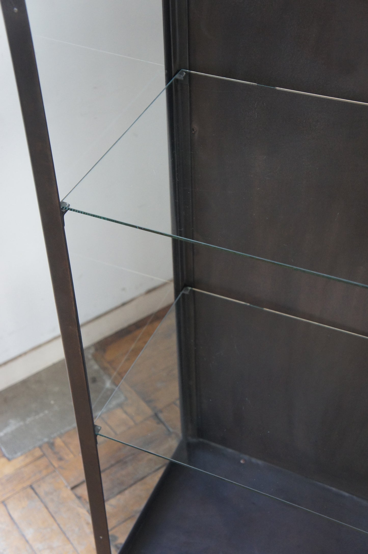 Metal glass cabinet 60