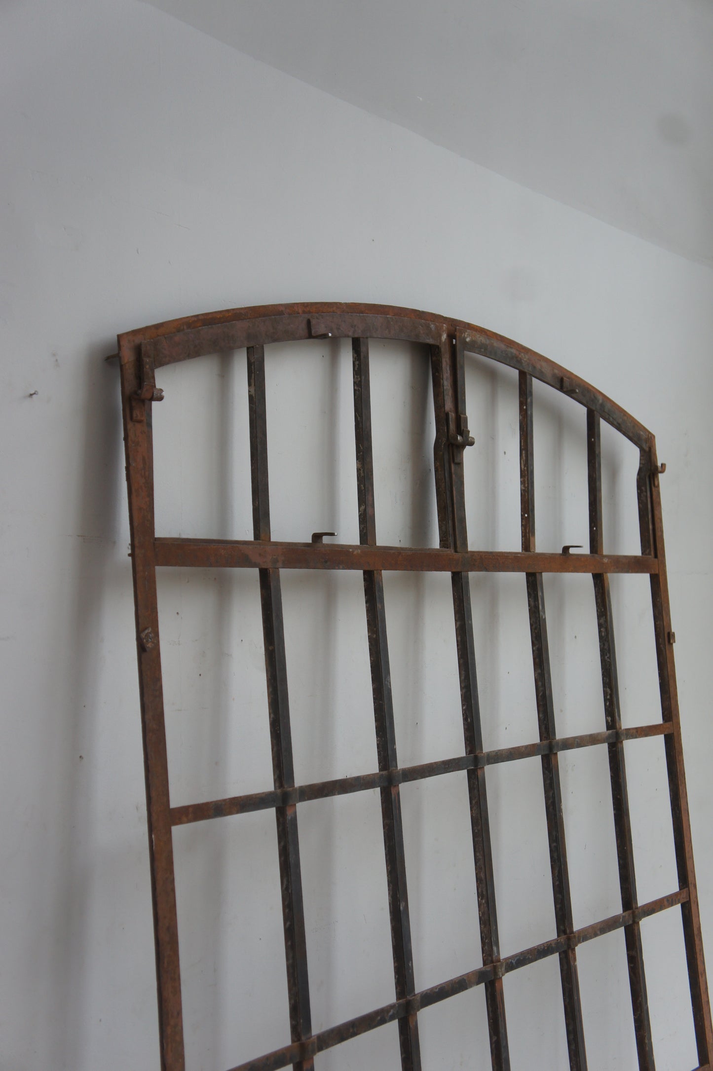 Iron window frames