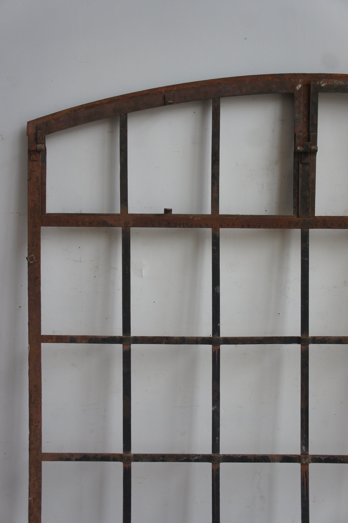 Iron window frames