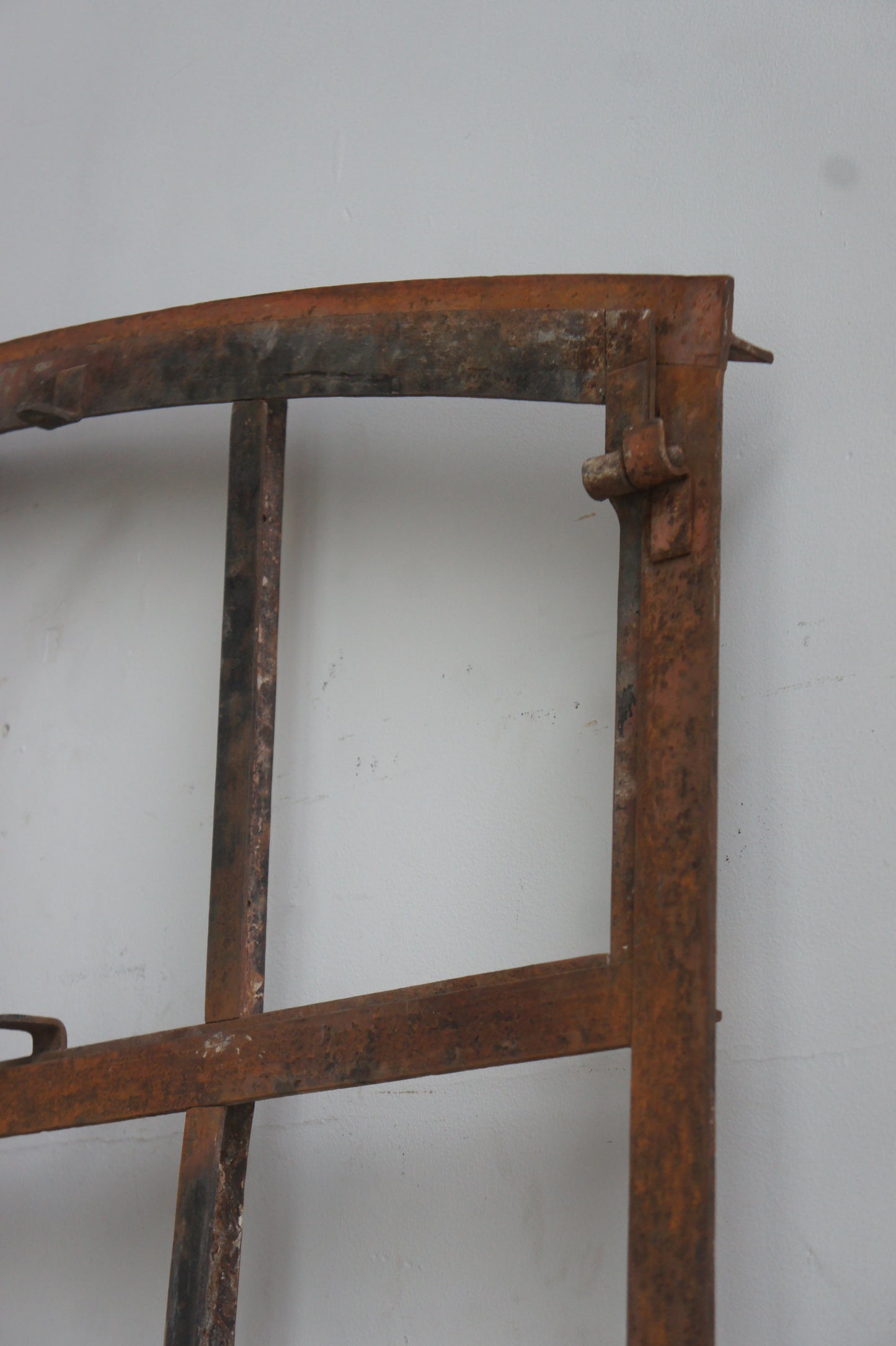 Iron window frames