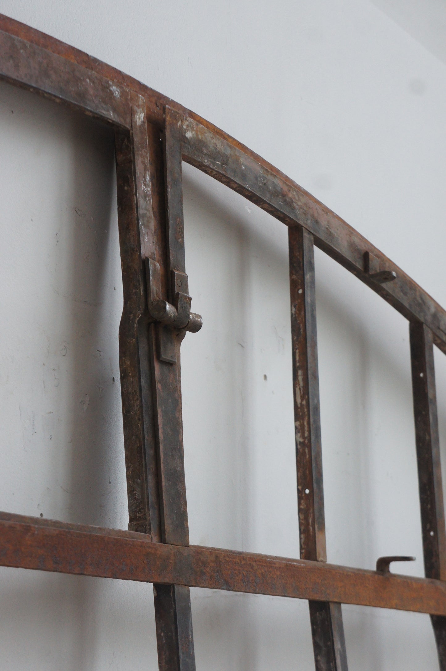 Iron window frames