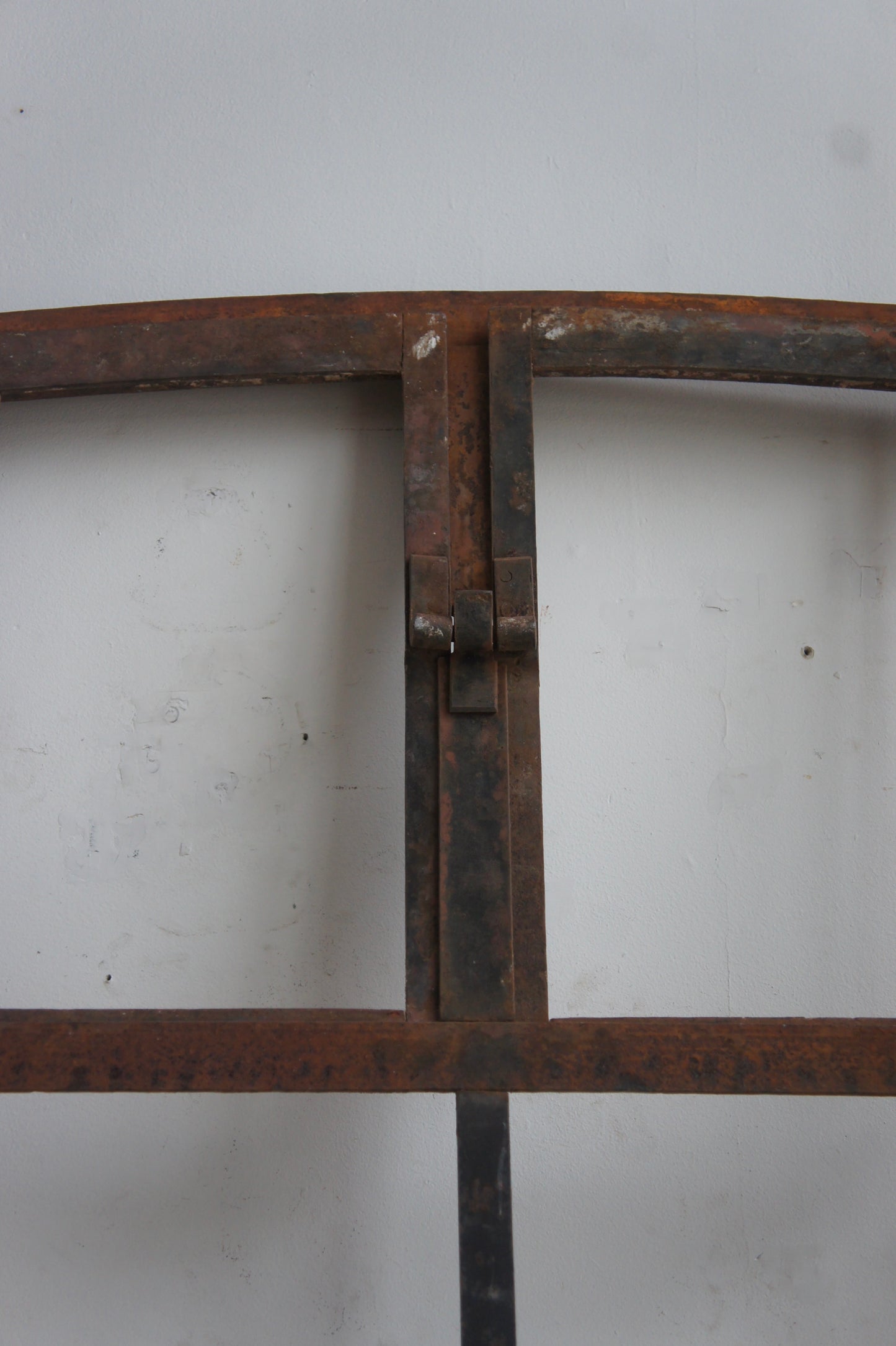 Iron window frames