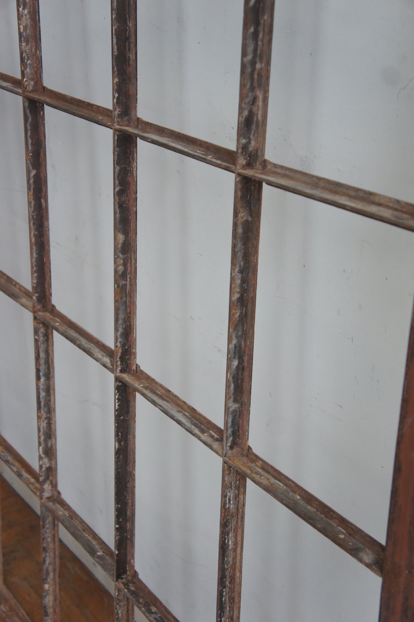 Iron window frames