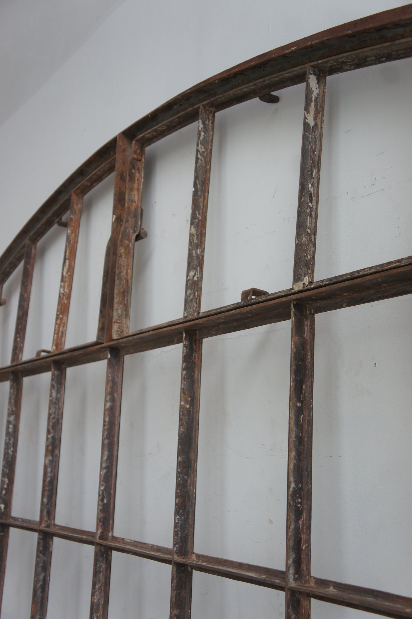 Iron window frames