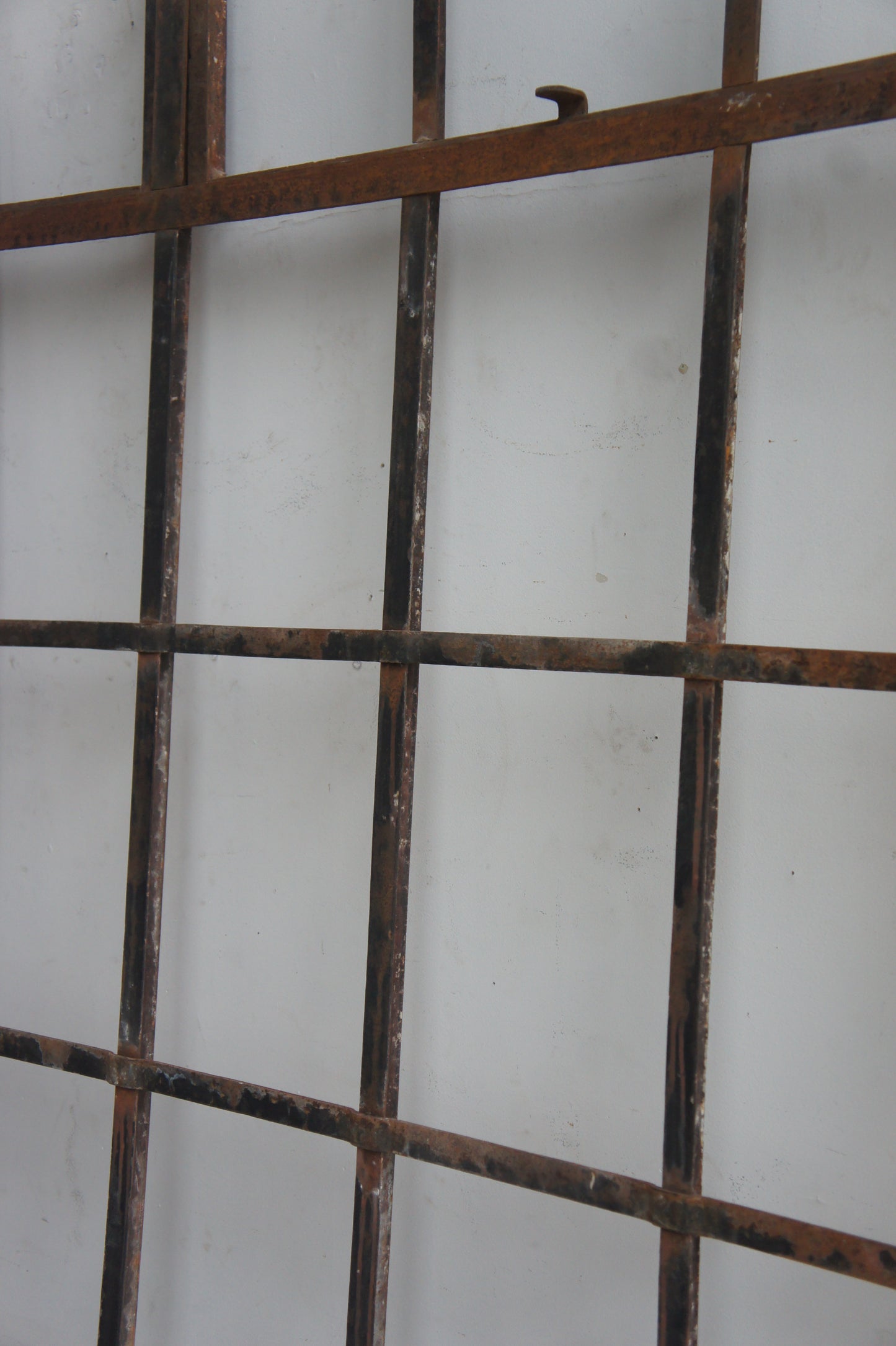 Iron window frames