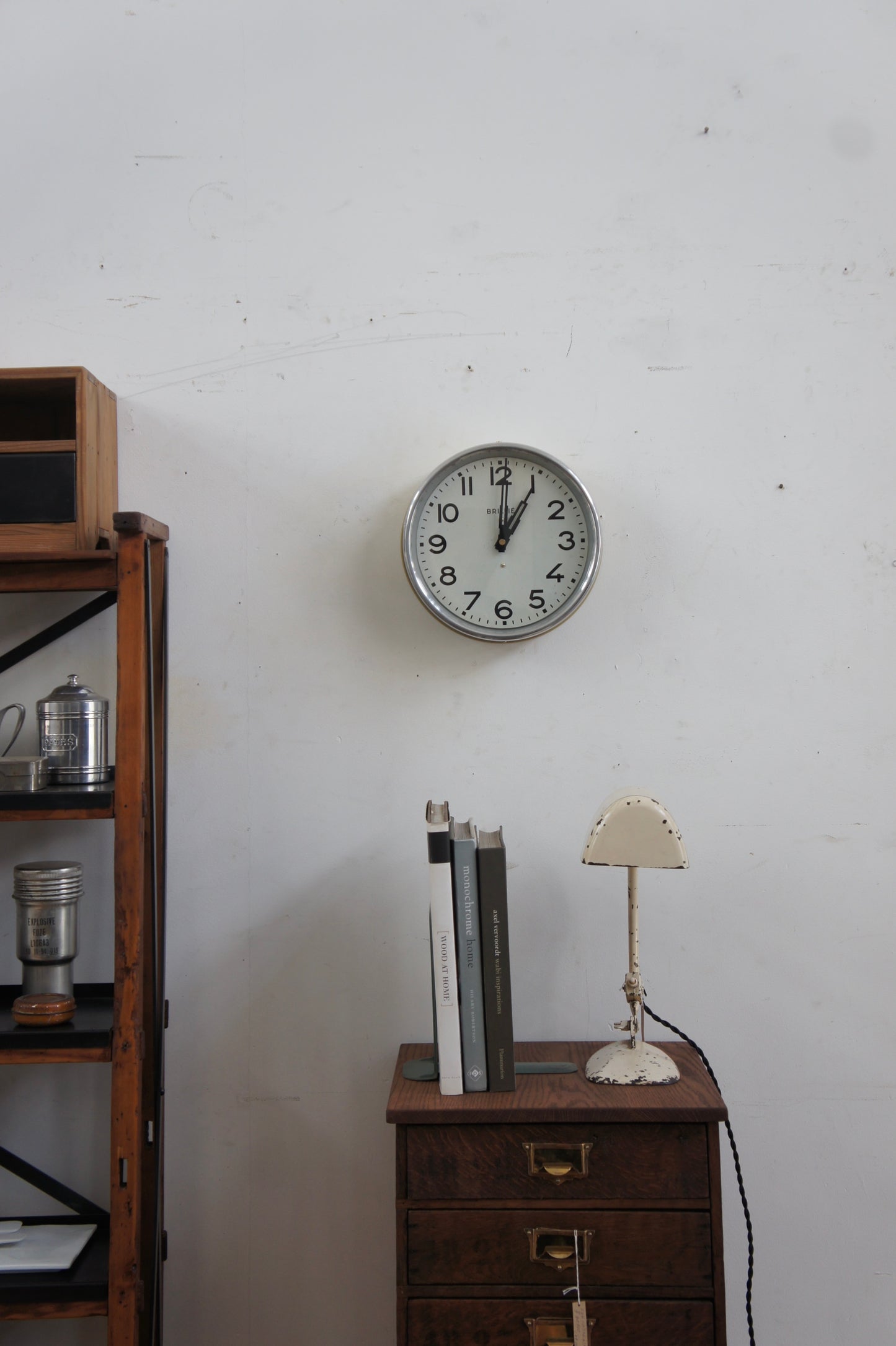 BRILLIÉ Wall clock / beige