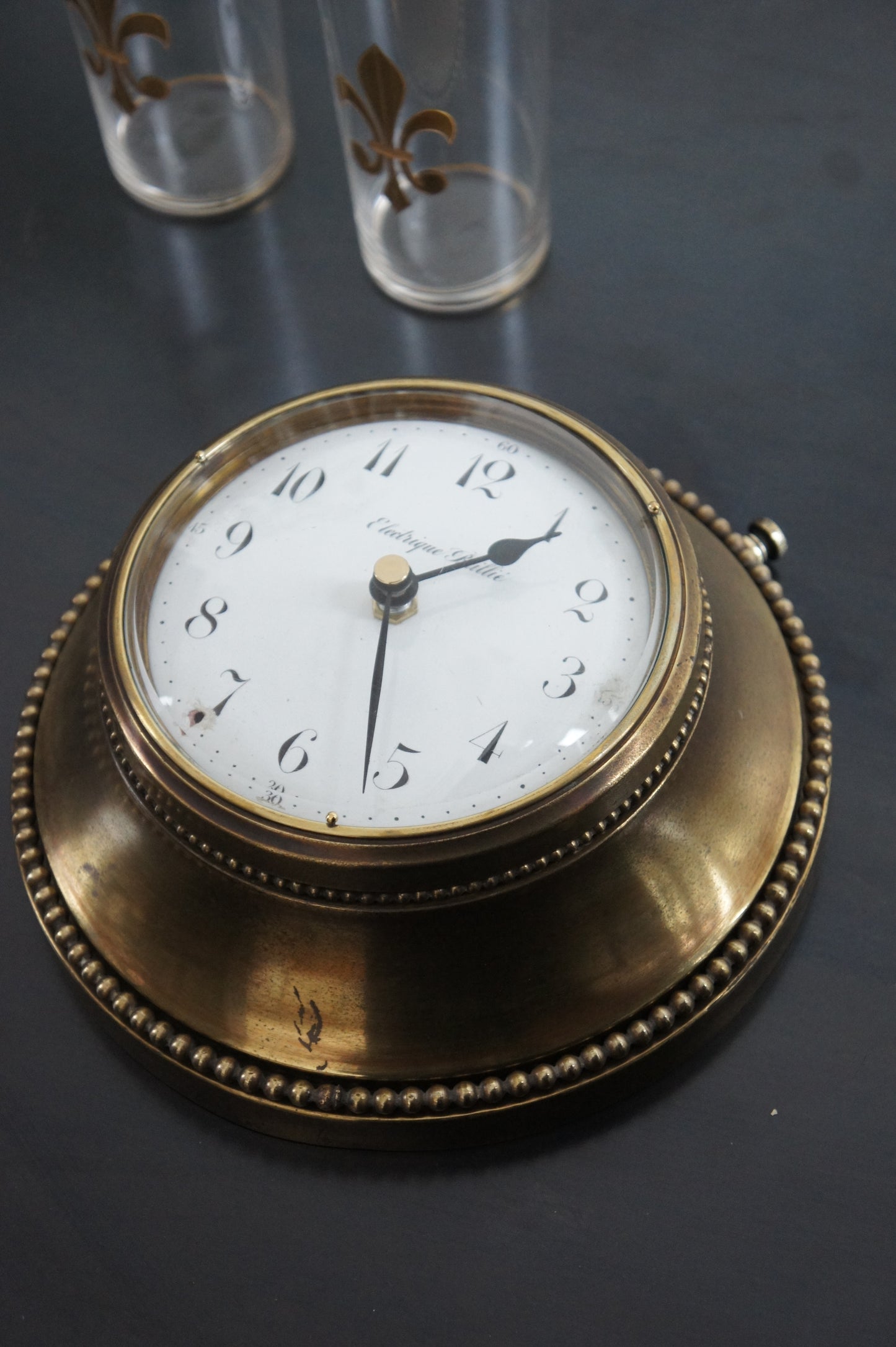 BRILLIÉ Wall clock / Laiton