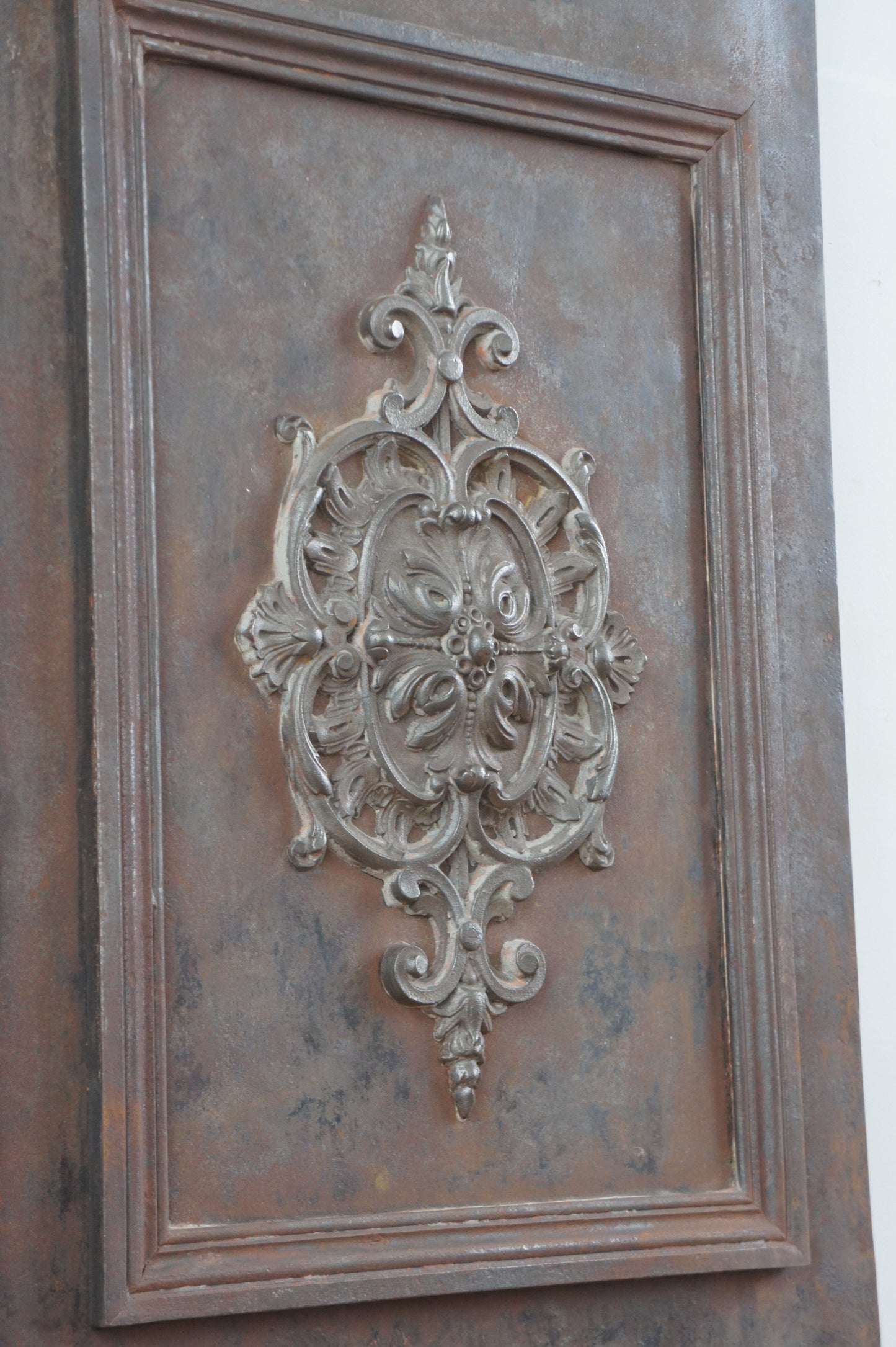 Iron double entrance door