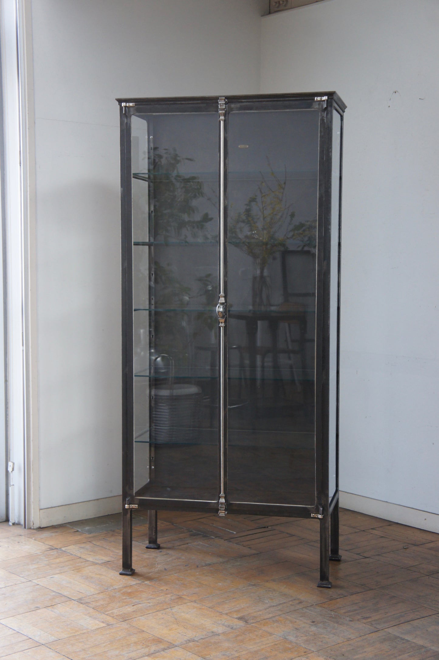 DUFFAUD Medical glass cabinet