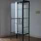 Metal display glass cabinet 80