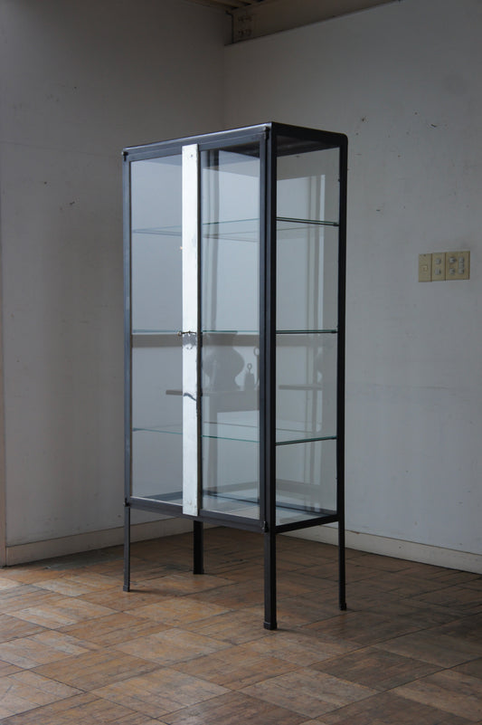 Metal display glass cabinet 80