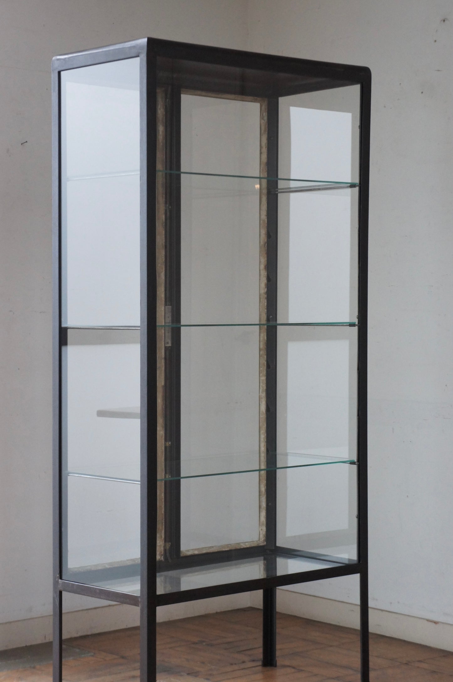 Metal display glass cabinet 80