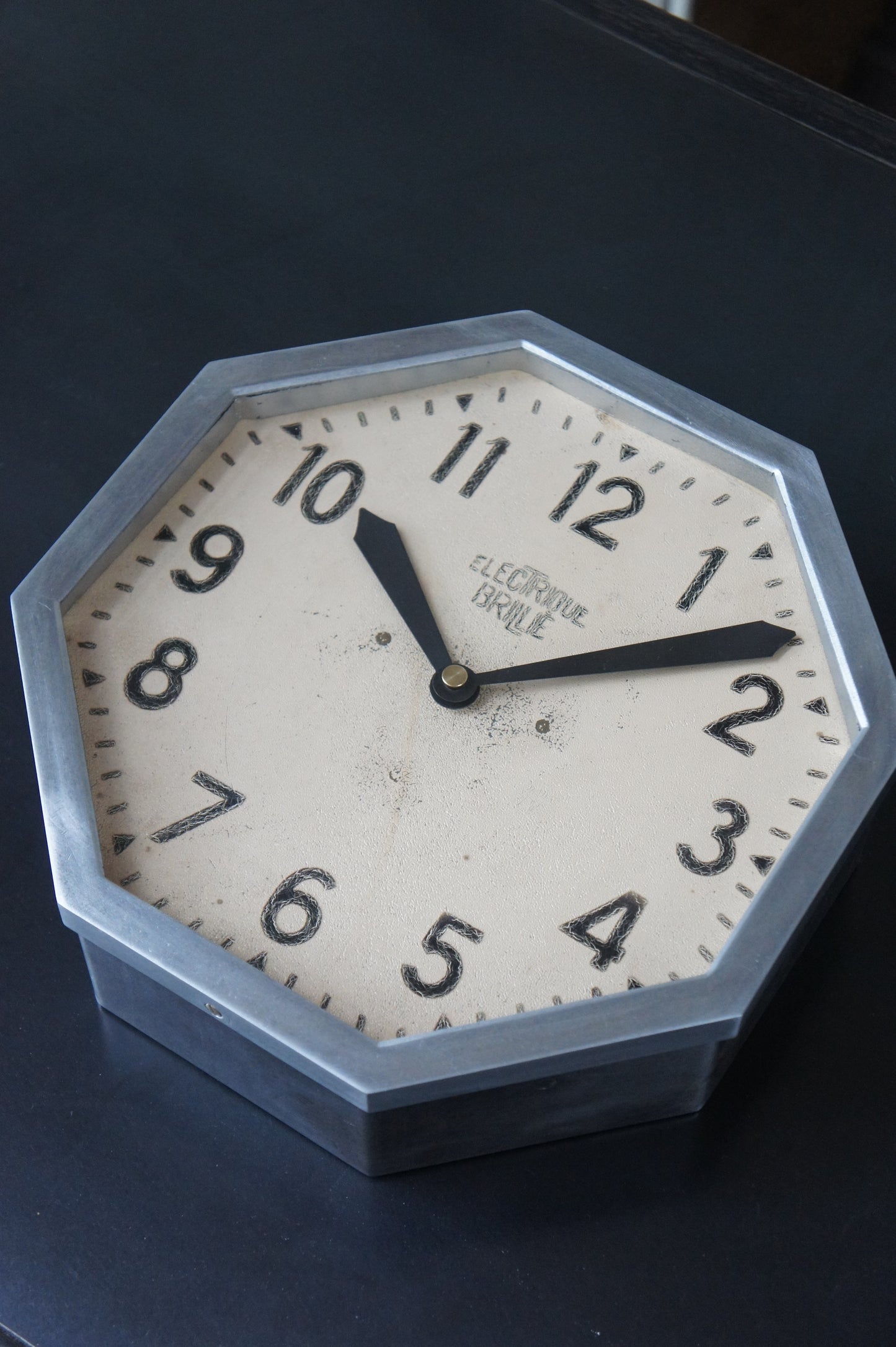 BRILLIÉ Wall Clock / octogone brut