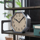 BRILLIÉ Wall Clock / octogone brut