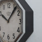 BRILLIÉ Wall Clock / octogone noir