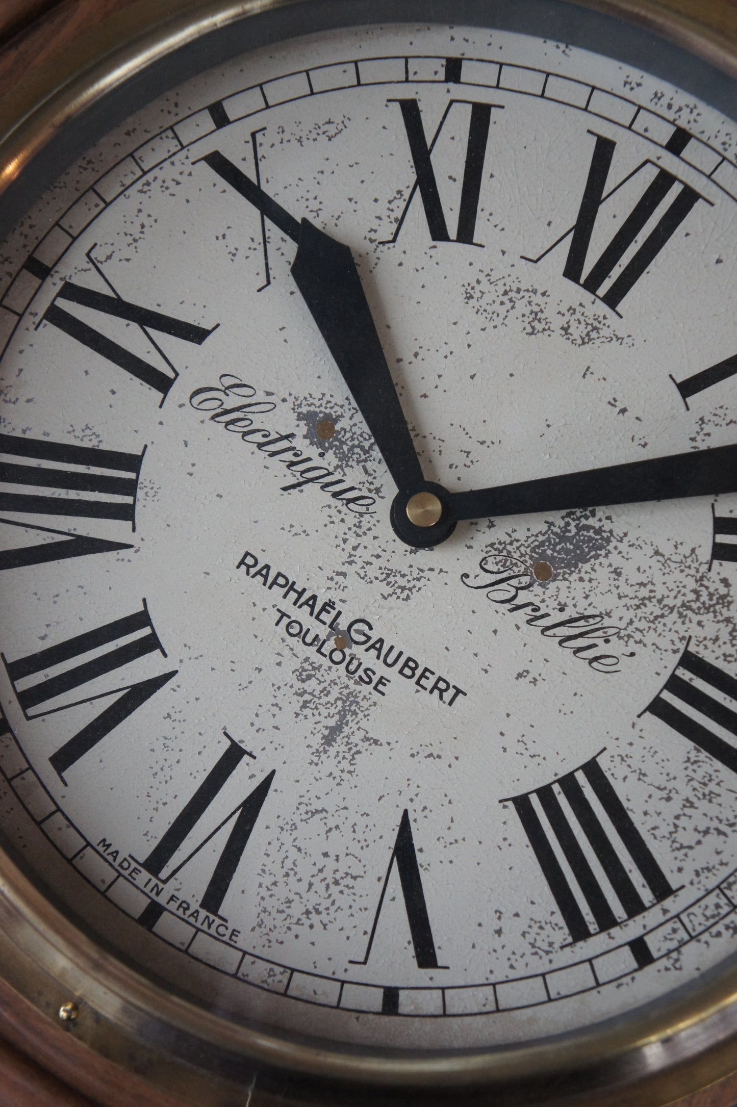 BRILLIÉ Wall Clock / Beech