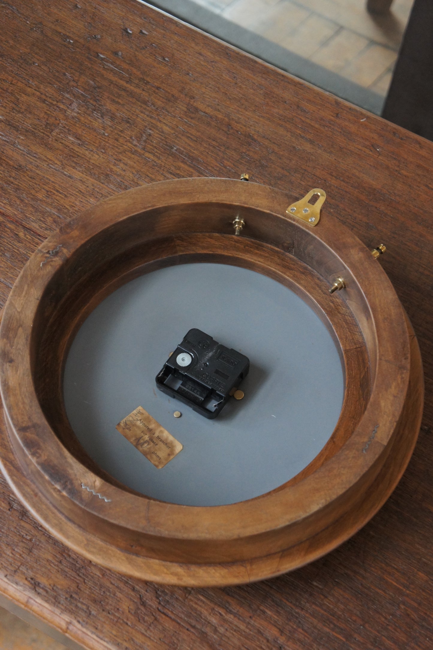 BRILLIÉ Wall Clock / Beech