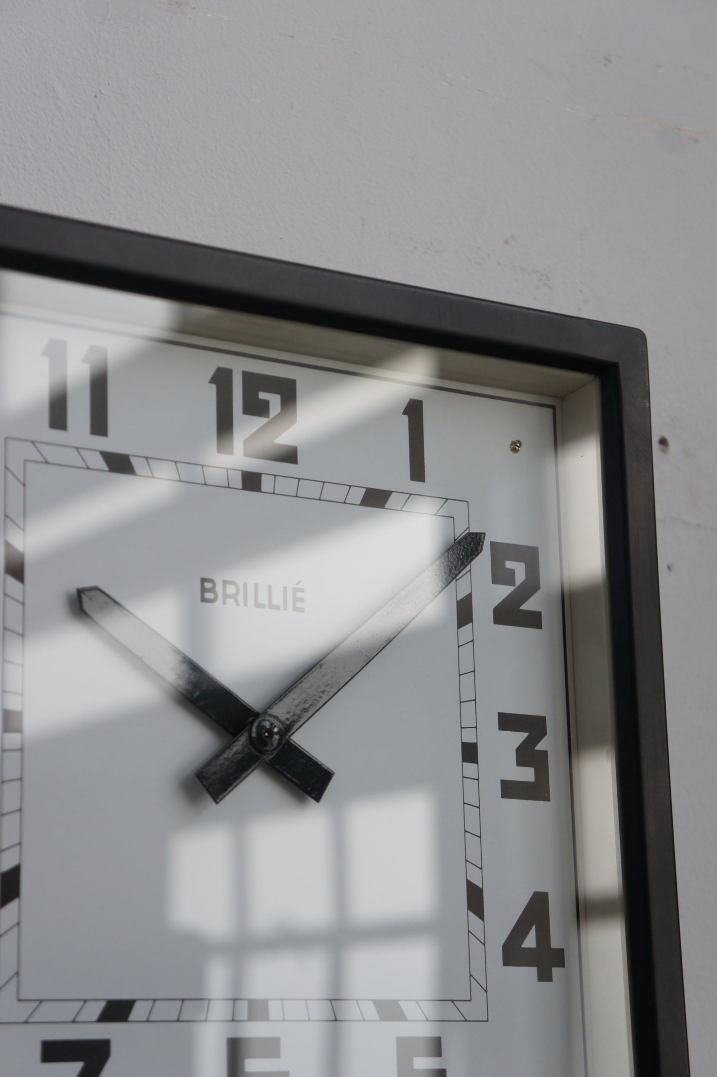 BRILLIÉ Wall Clock / square