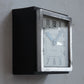 BRILLIÉ Wall Clock / carré noir petit