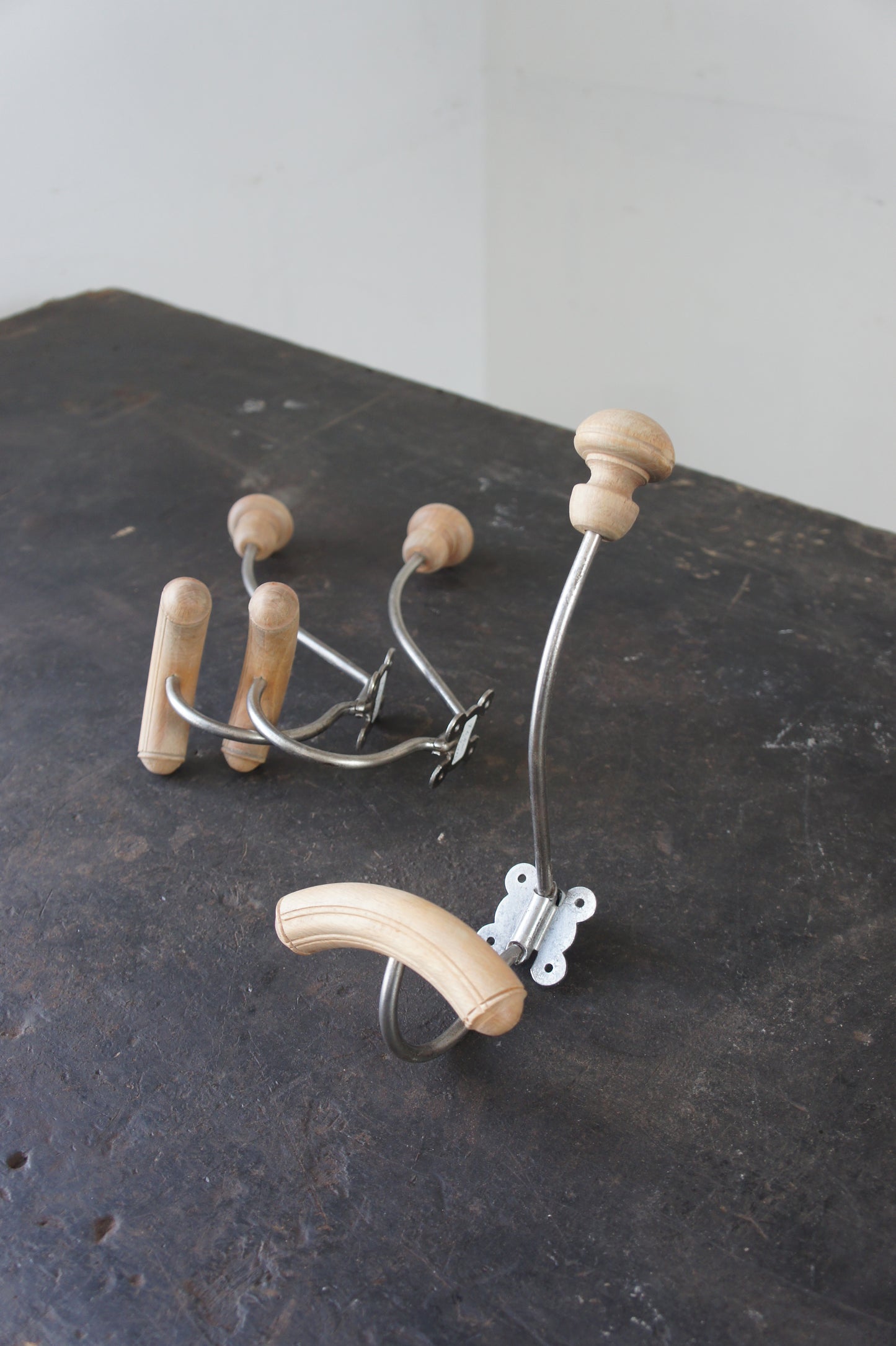 French Coat Hook / Wood