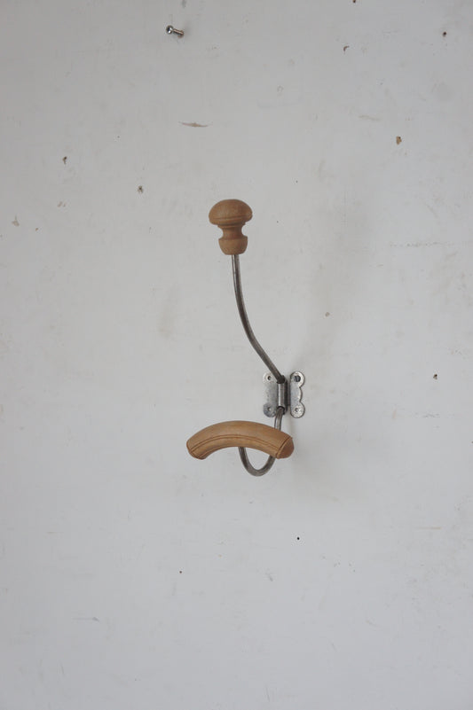 French Coat Hook / Wood