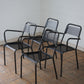 Metal Arm Chair / Set of 4