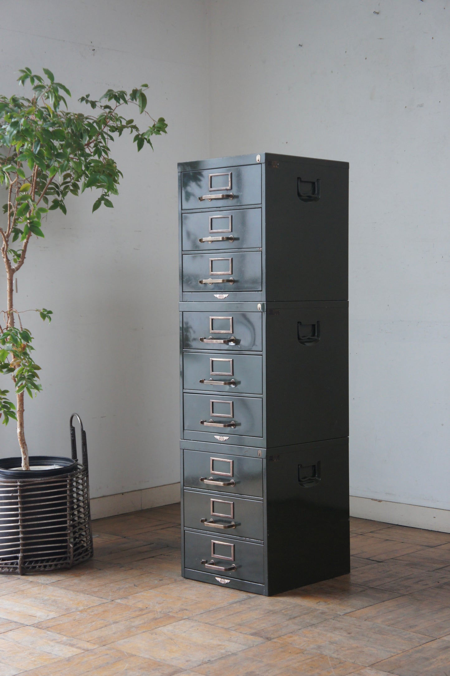 KUROGANE Metal Filing Cabinet