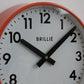BRILLIÉ Wall clock / orangé